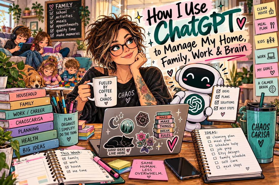 How I Use ChatGPT to Manage My Home, Family, Work & Brain