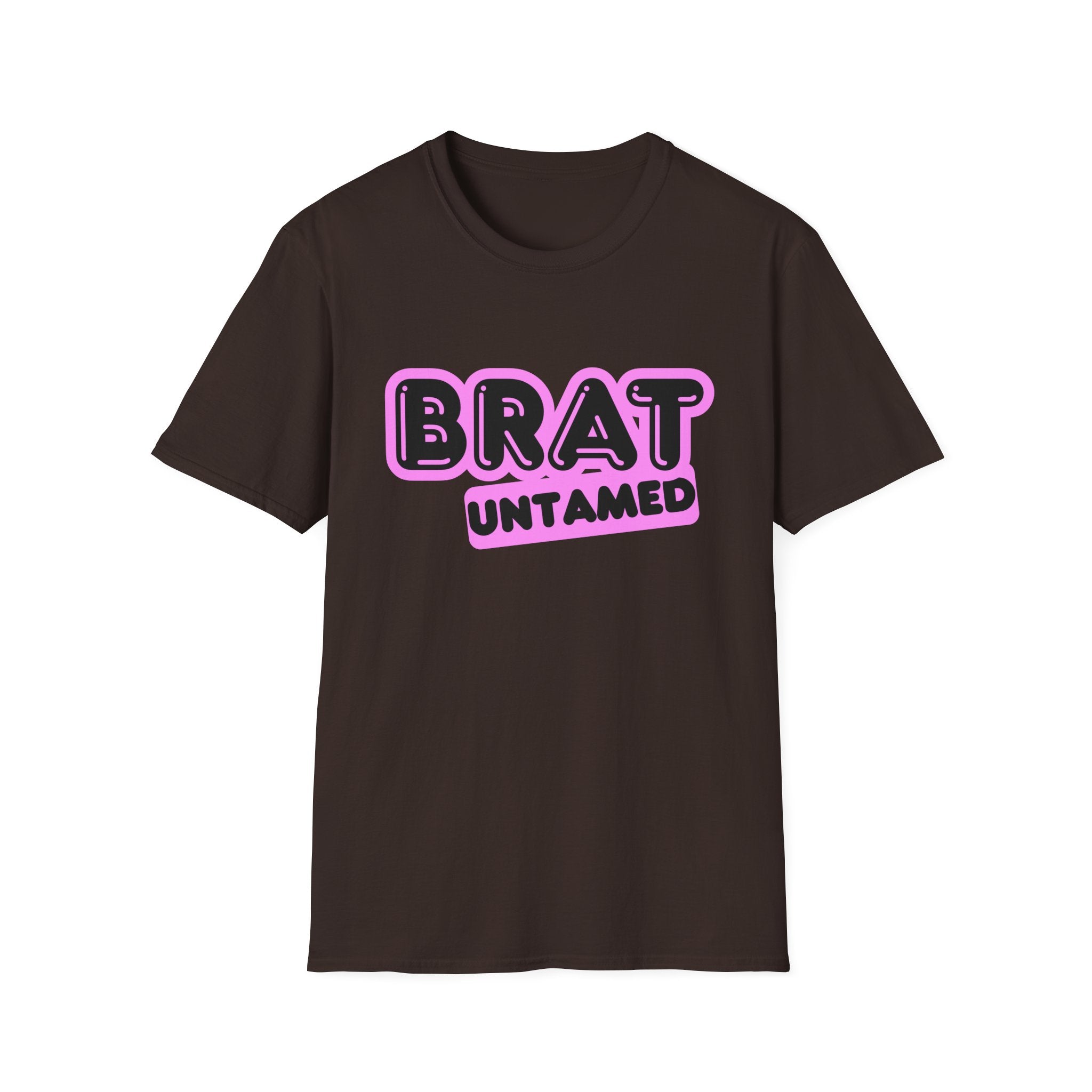 Brat Untamed T-Shirt — Bold Retro Graphic Tee for Teens & Trendsetters
