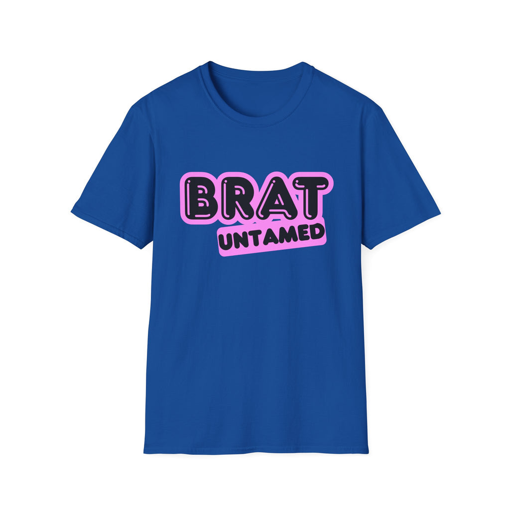 Brat Untamed T-Shirt — Bold Retro Graphic Tee for Teens & Trendsetters