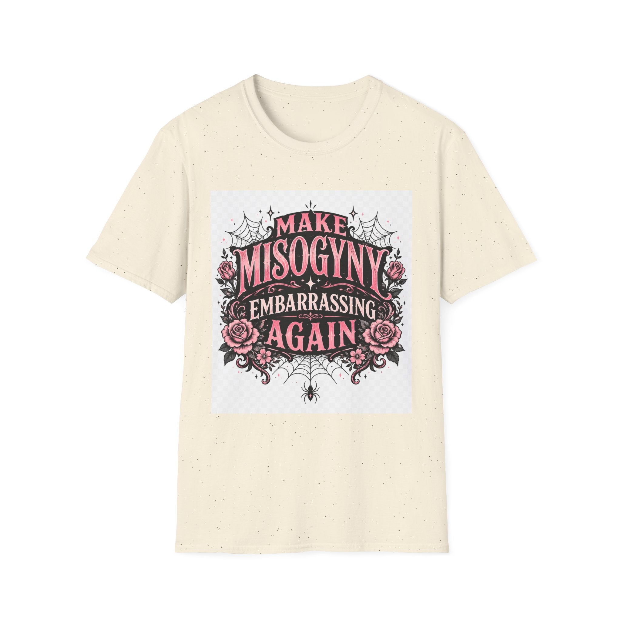 T-Shirt — "Make Misogyny Embarrassing Again" Feminist Graphic Tee