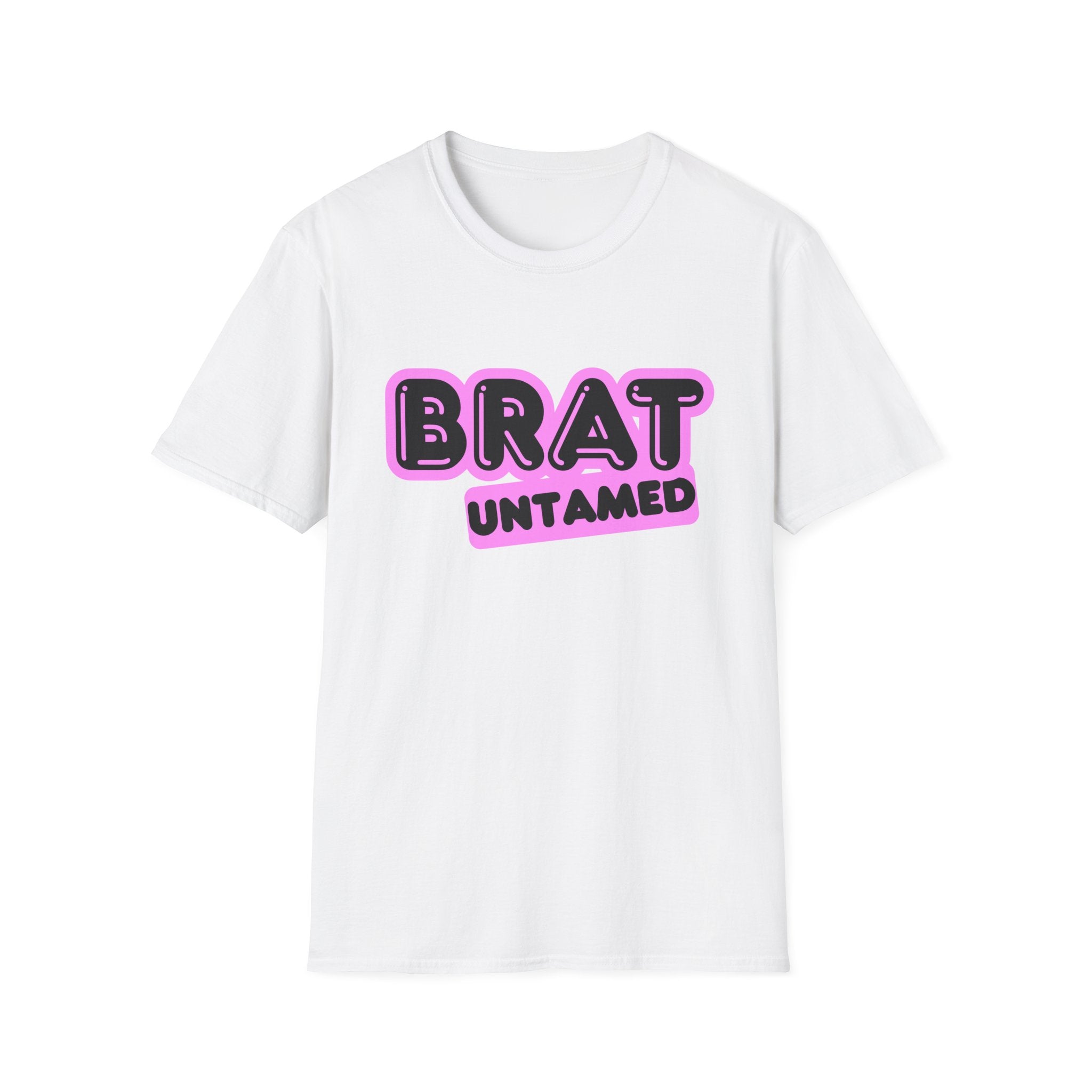 Brat Untamed T-Shirt — Bold Retro Graphic Tee for Teens & Trendsetters