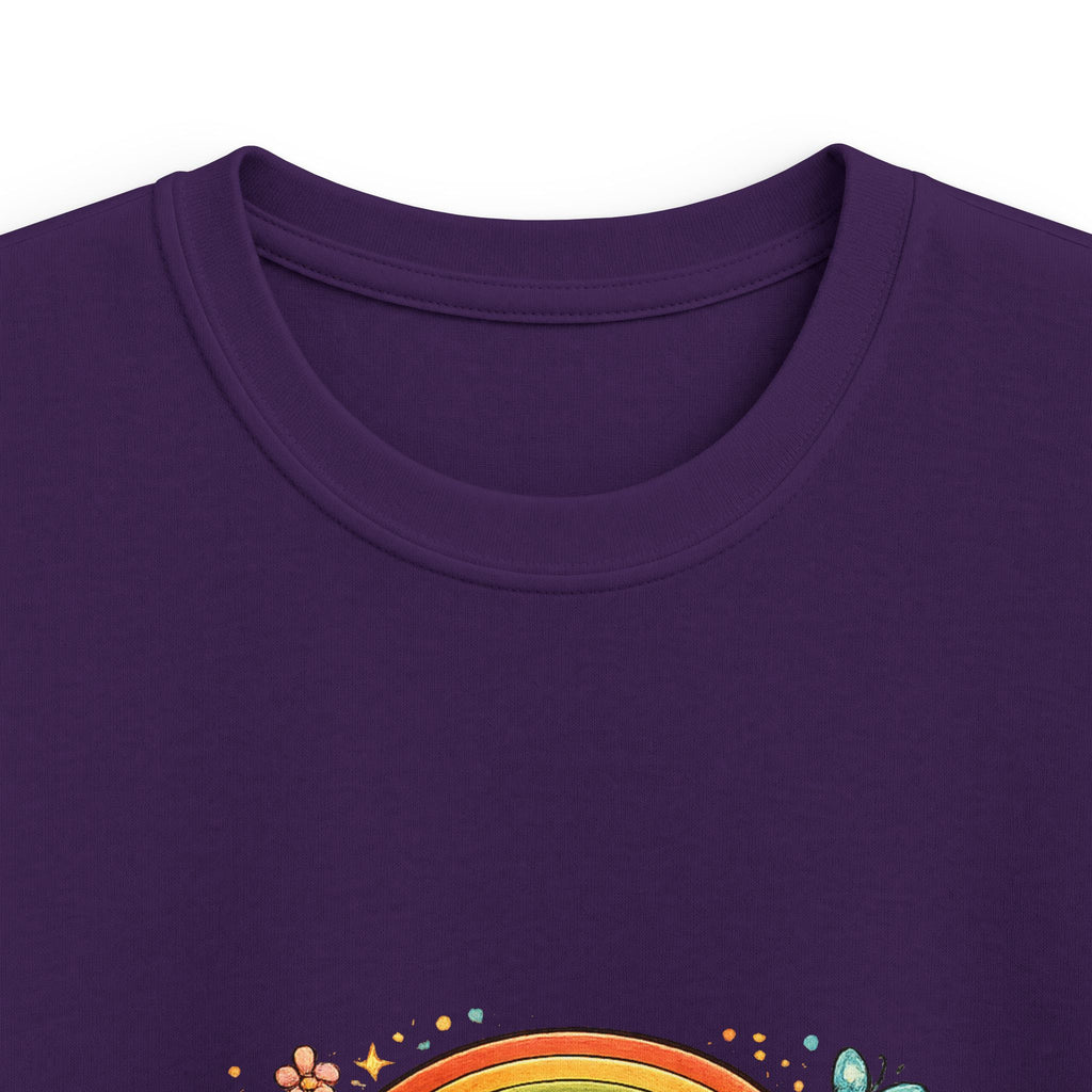 "Different is Wonderful" Rainbow Animal Graphic Kids Tee