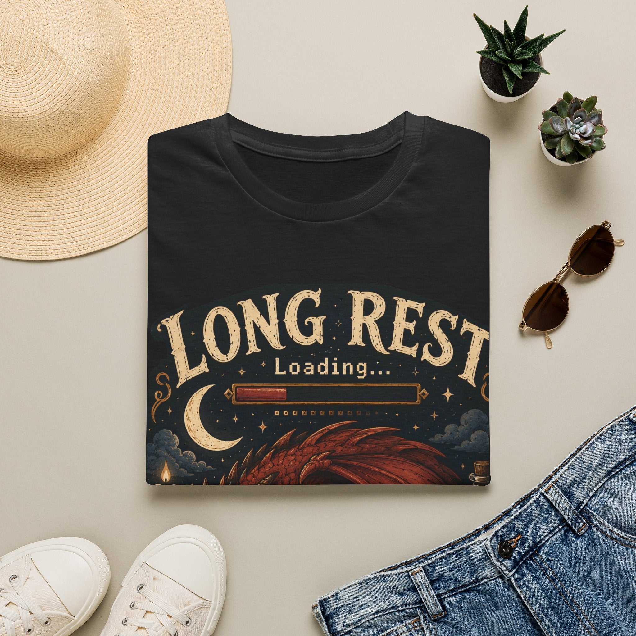 Long Rest Loading Dragon T‑Shirt