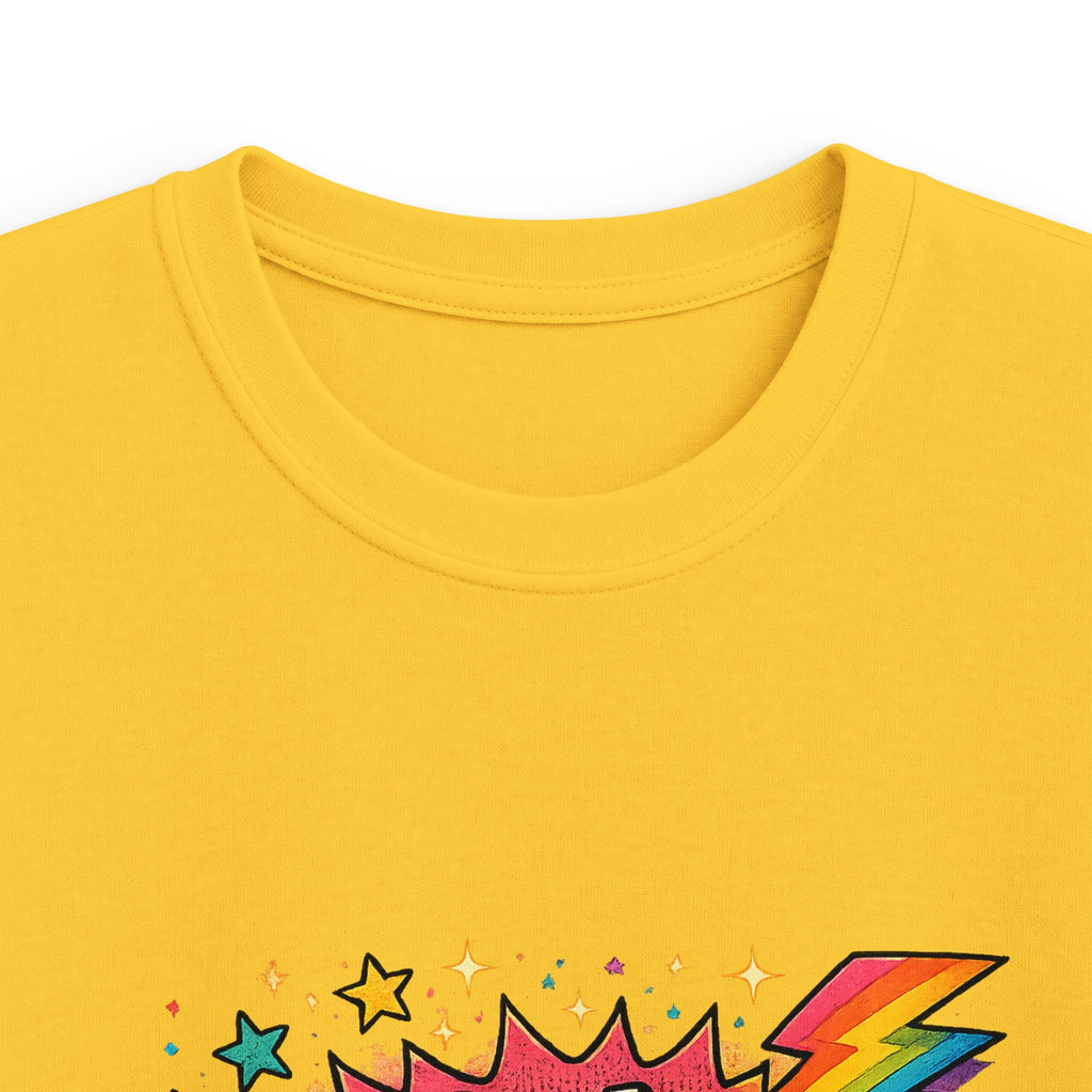 "Kindness Is My Superpower" Superhero Graphic Kids Tee- Super Girl