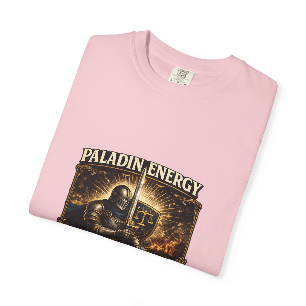 Paladin Energy T-Shirt — "Lawful Good" Fantasy Knight Graphic Tee