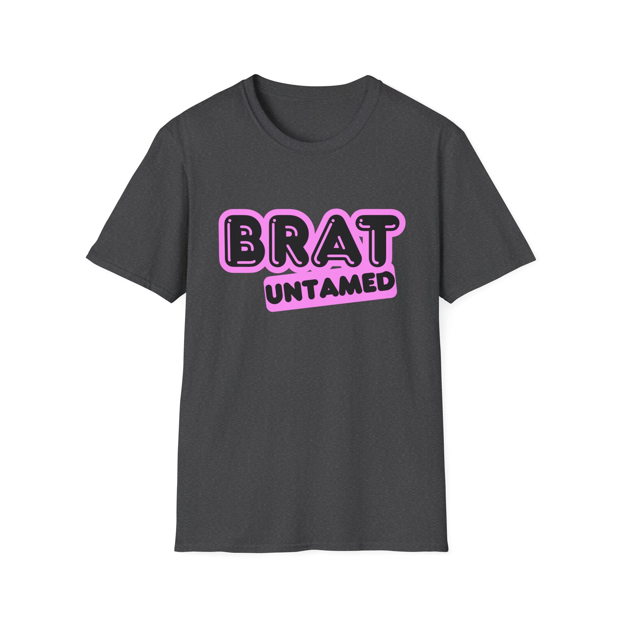 Brat Untamed T-Shirt — Bold Retro Graphic Tee for Teens & Trendsetters