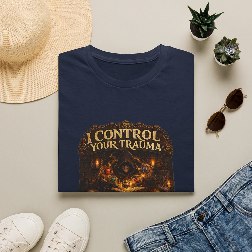 Control Your Trauma T-Shirt — Dark Fantasy Motivational Tee