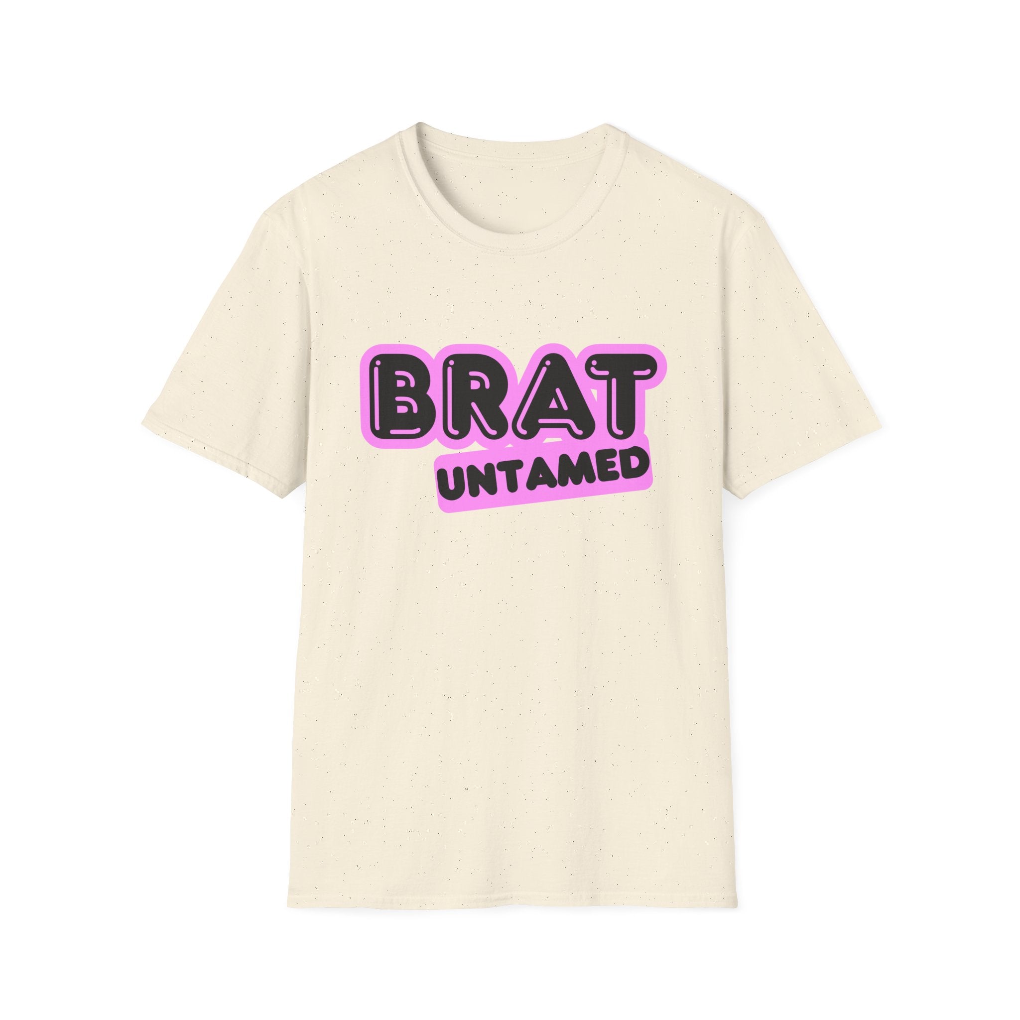 Brat Untamed T-Shirt — Bold Retro Graphic Tee for Teens & Trendsetters