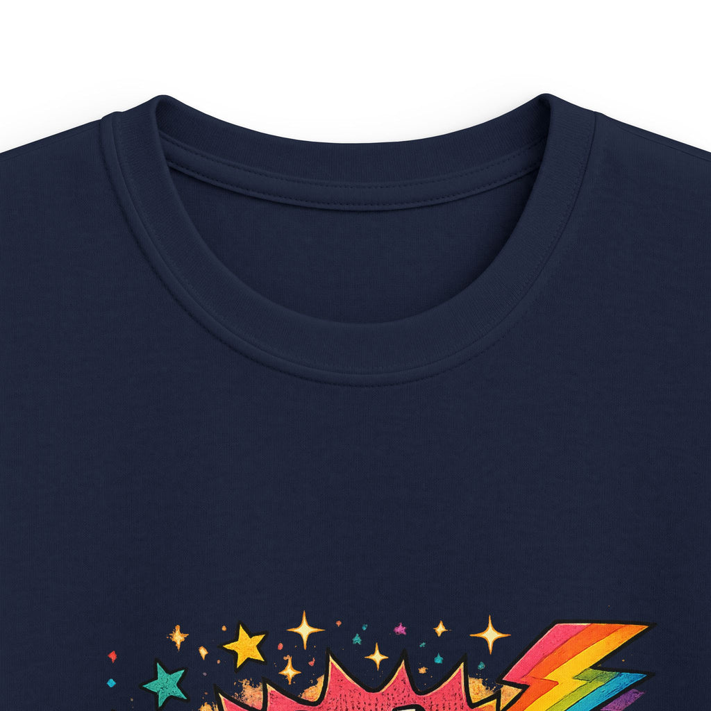 "Kindness Is My Superpower" Superhero Graphic Kids Tee- Super Girl