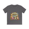 "Different is Wonderful" Rainbow Animal Graphic Kids Tee