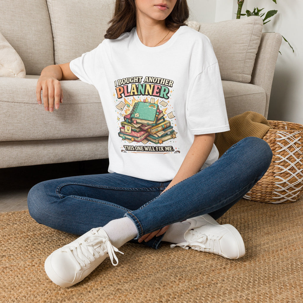 I Bought Another Planner T-Shirt — Funny Planner Lover Gift for ADHD & Neurodivergent Organizers