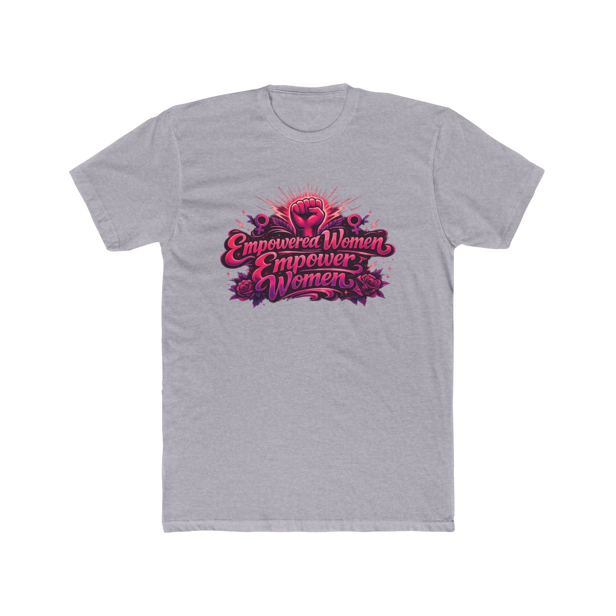 "Empowered Women Empower Women" Floral Feminist Tee Shirt