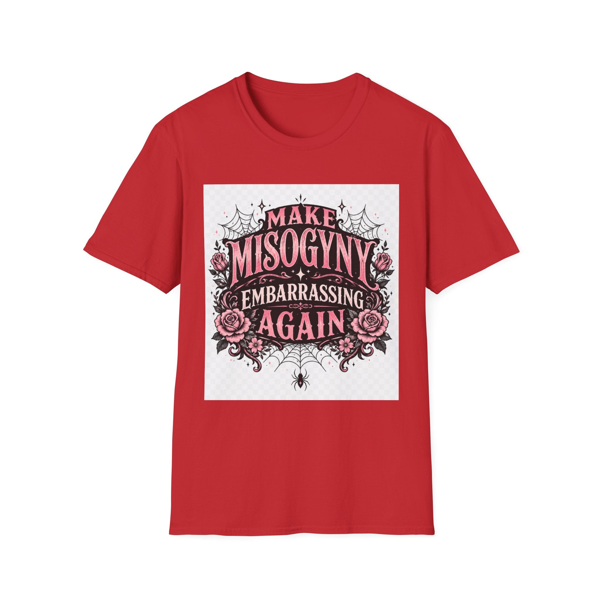 T-Shirt — "Make Misogyny Embarrassing Again" Feminist Graphic Tee