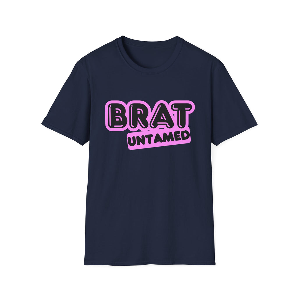 Brat Untamed T-Shirt — Bold Retro Graphic Tee for Teens & Trendsetters