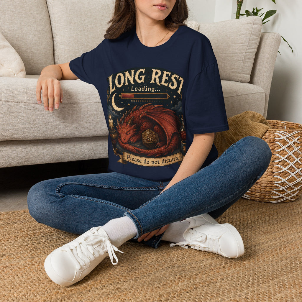 Long Rest Loading Dragon T‑Shirt