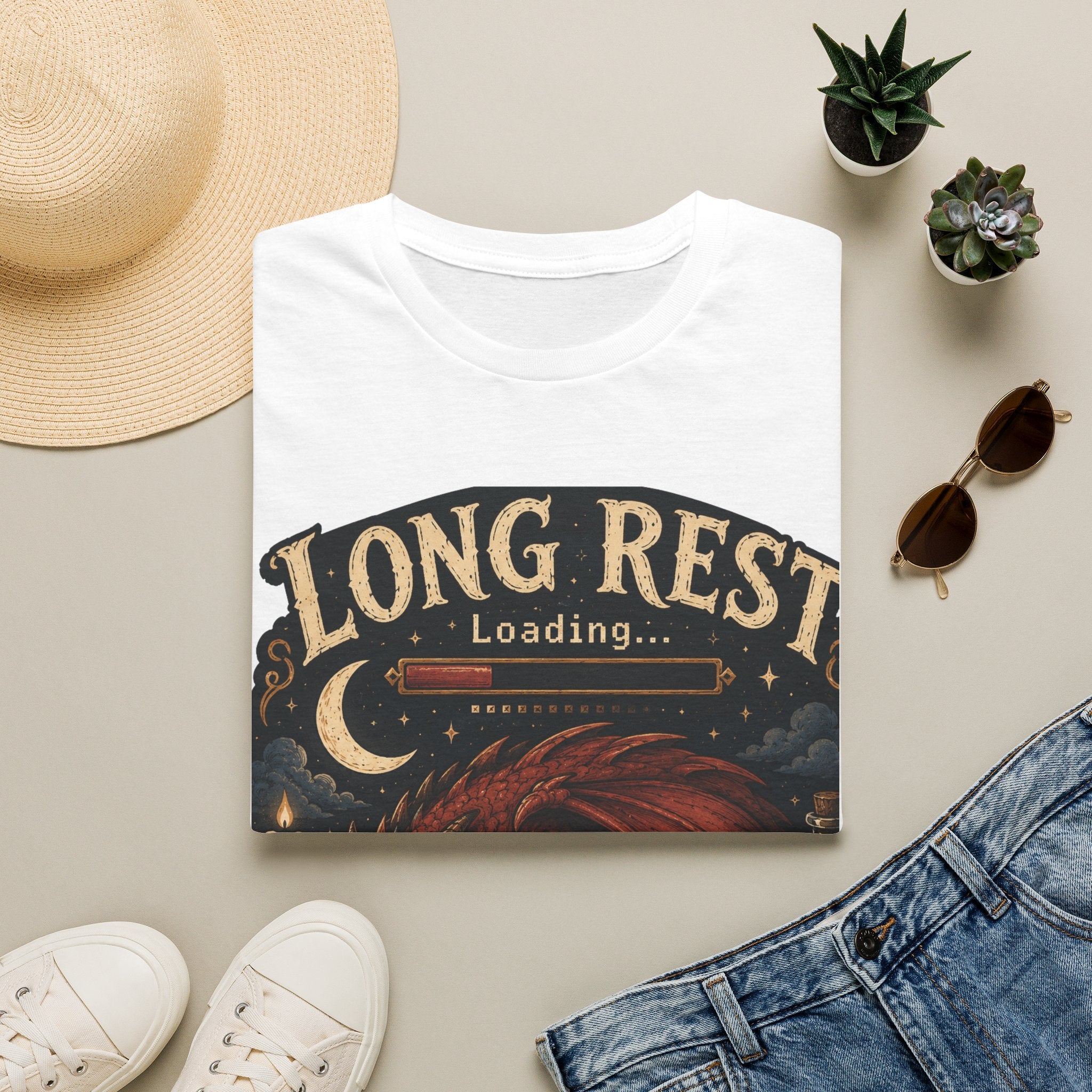 Long Rest Loading Dragon T‑Shirt