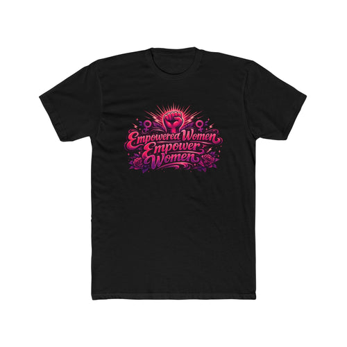 "Empowered Women Empower Women" Floral Feminist Tee Shirt