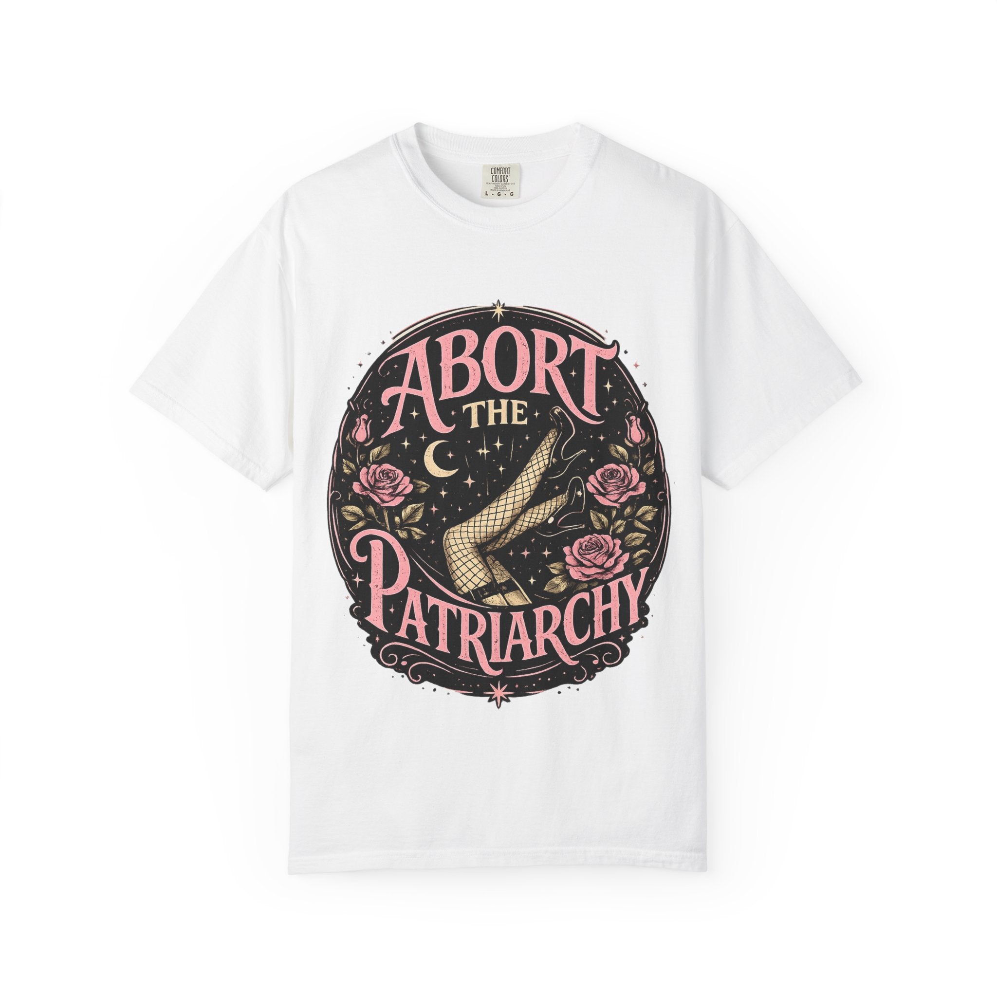 Abort the Patriarchy T-Shirt | Feminist Graphic Tee | Women's Rights Shirt | Empowerment Apparel | Protest Shirt | Equality Gift