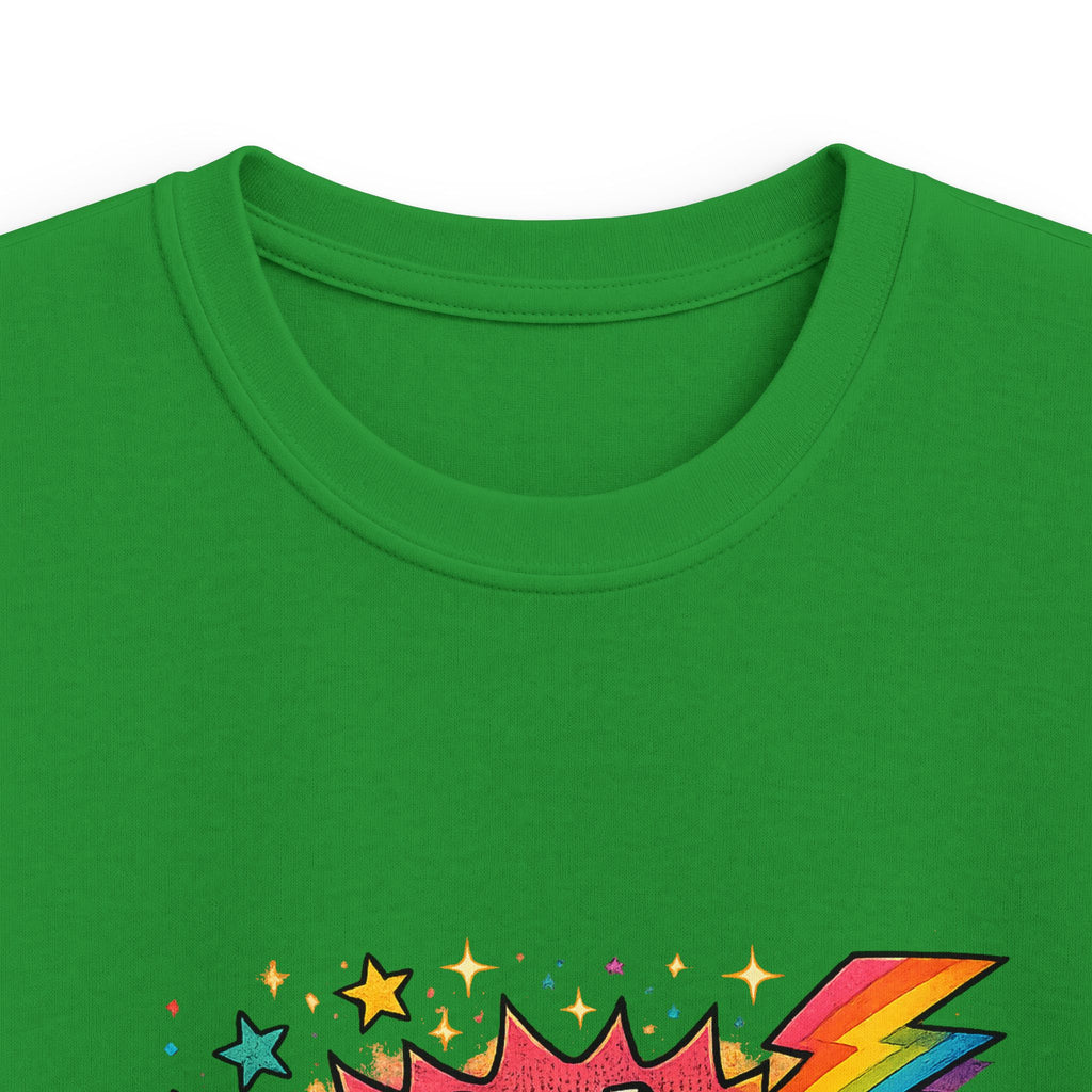 "Kindness Is My Superpower" Superhero Graphic Kids Tee- Super Girl