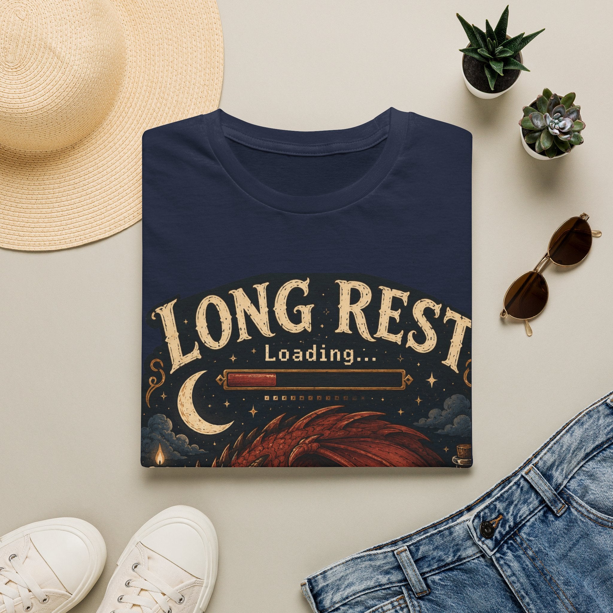Long Rest Loading Dragon T‑Shirt