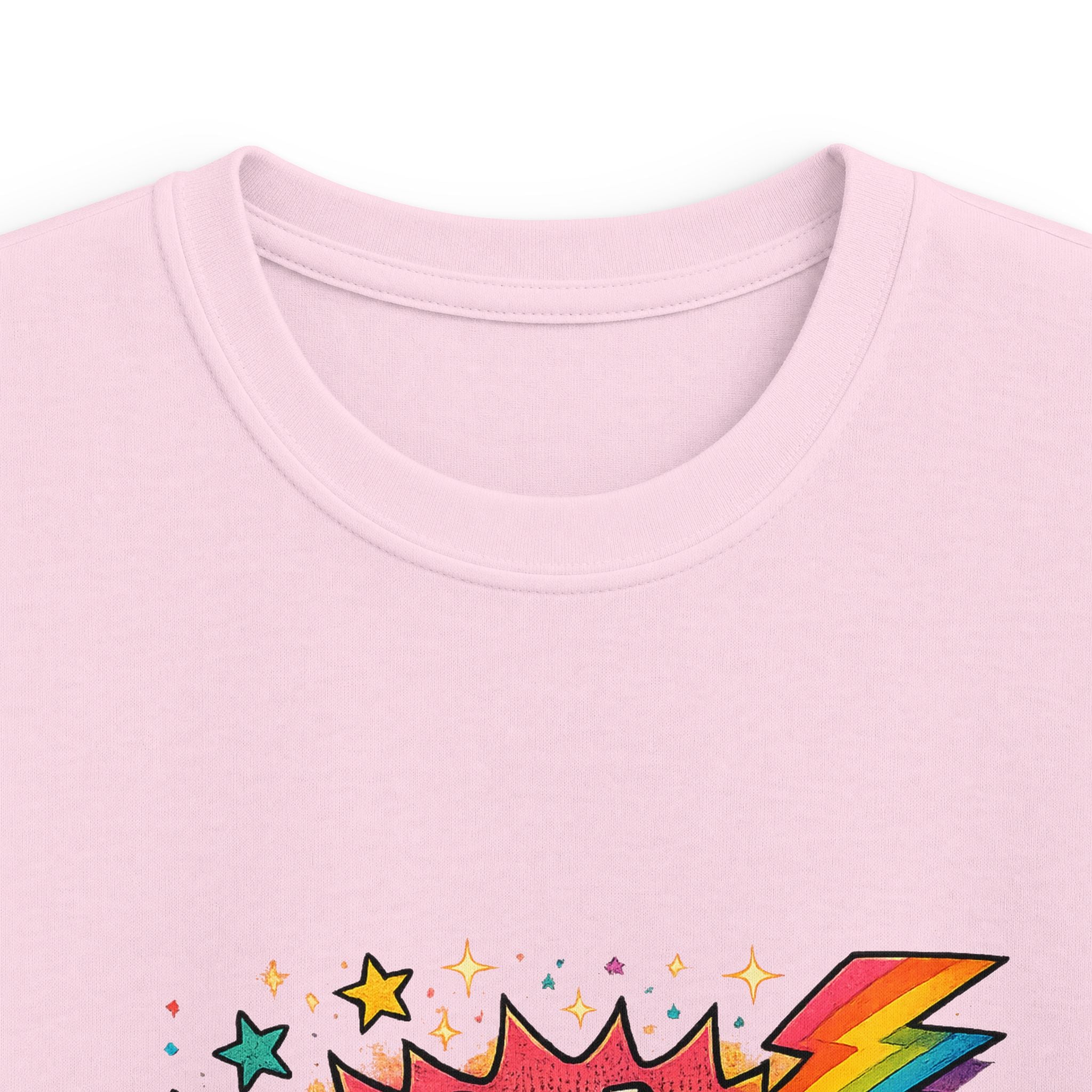 "Kindness Is My Superpower" Superhero Graphic Kids Tee- Super Girl