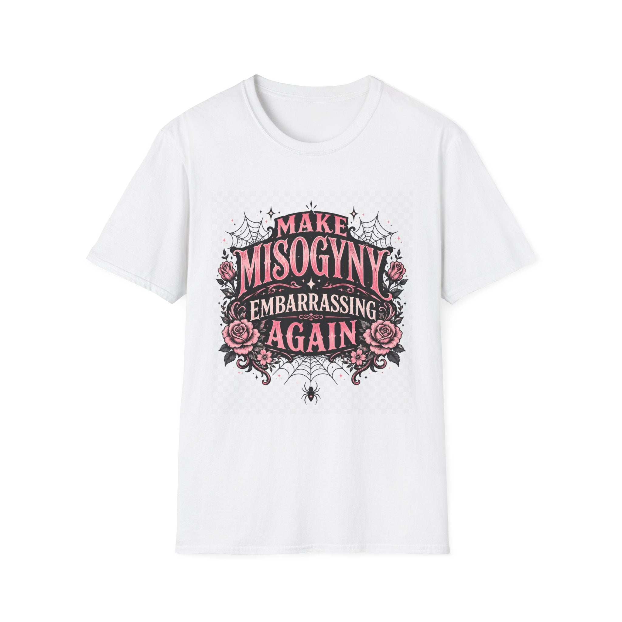 T-Shirt — "Make Misogyny Embarrassing Again" Feminist Graphic Tee