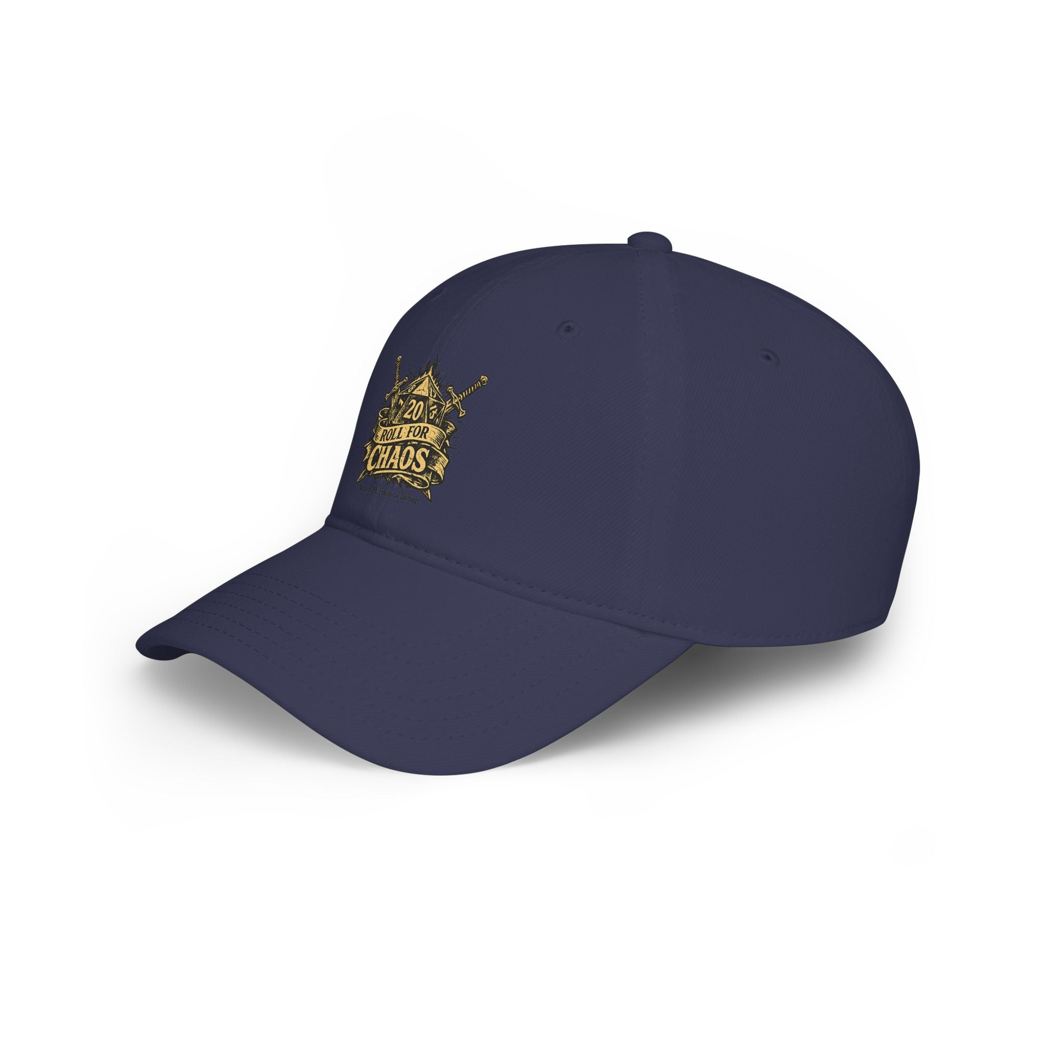 Roll for Chaos Hat | Funny D&D Baseball Cap | Dungeon Master Gift | Tabletop RPG Dad Hat | Gamer Hat | Natural 20 Fantasy Cap