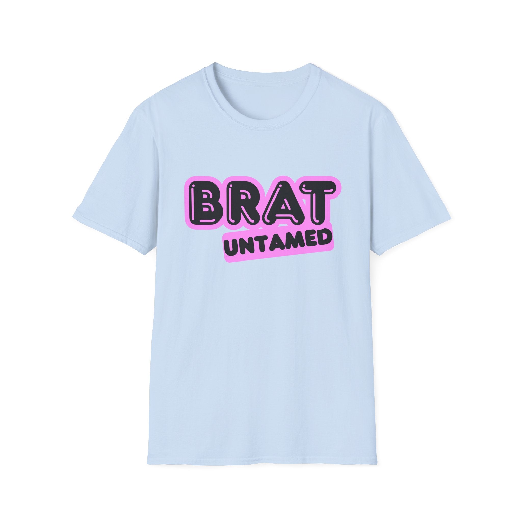 Brat Untamed T-Shirt — Bold Retro Graphic Tee for Teens & Trendsetters