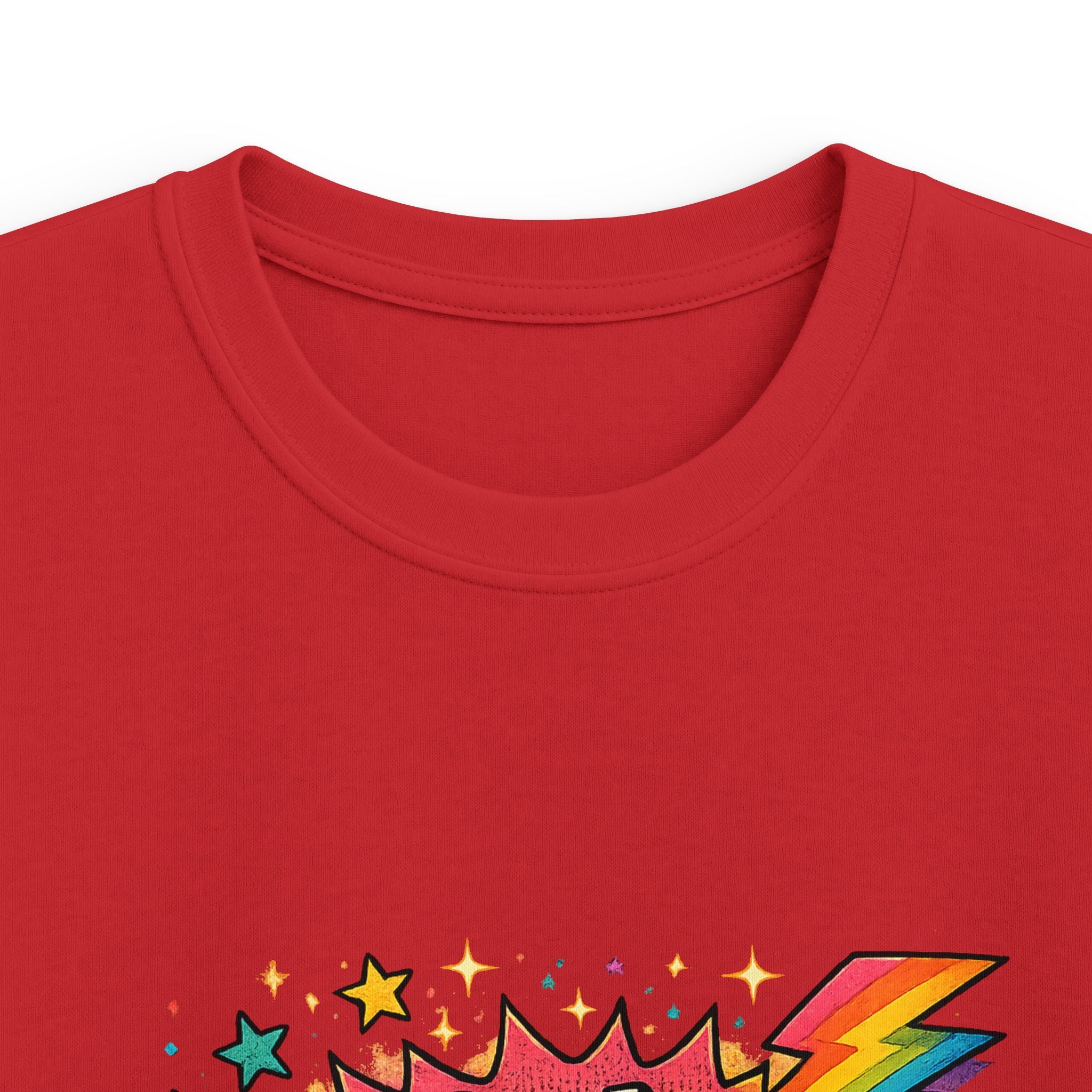 "Kindness Is My Superpower" Superhero Graphic Kids Tee- Super Girl