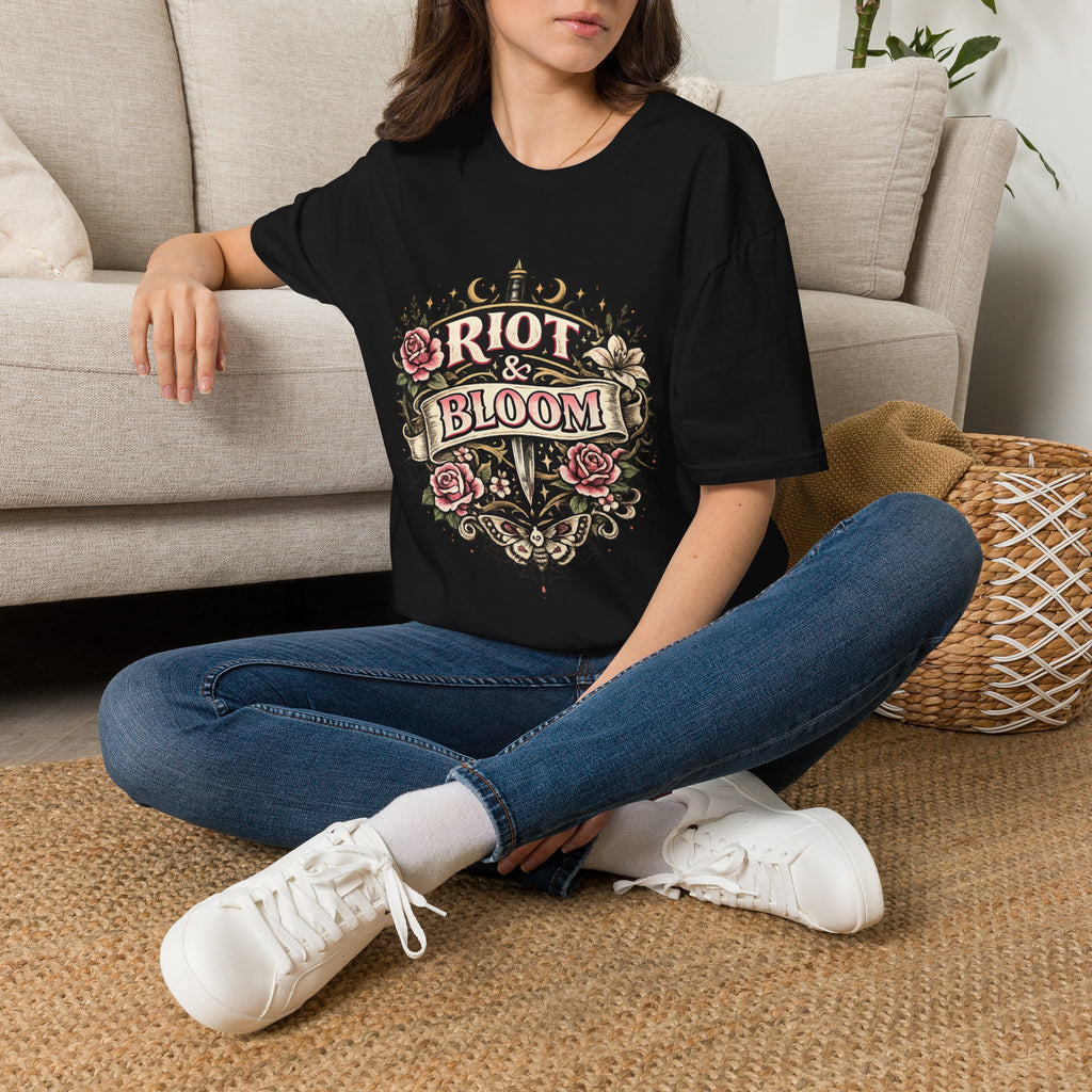 Riot & Bloom Floral Graphic T‑Shirt