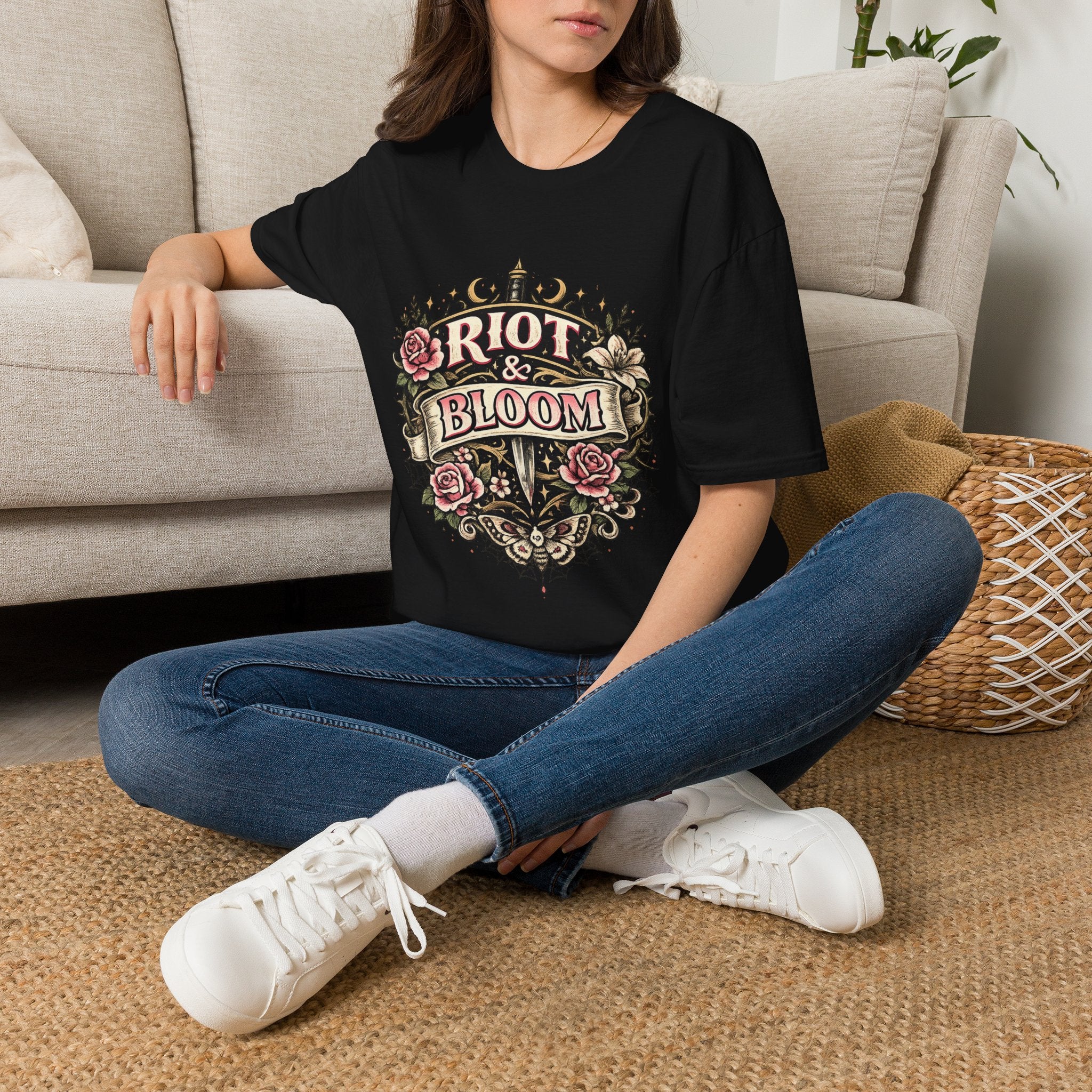 Riot & Bloom Floral Graphic T‑Shirt