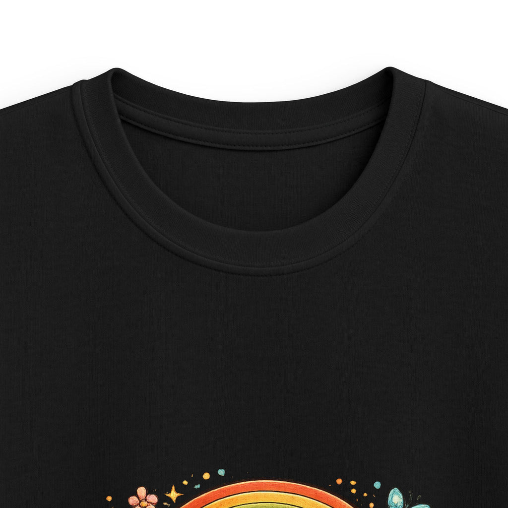 "Different is Wonderful" Rainbow Animal Graphic Kids Tee