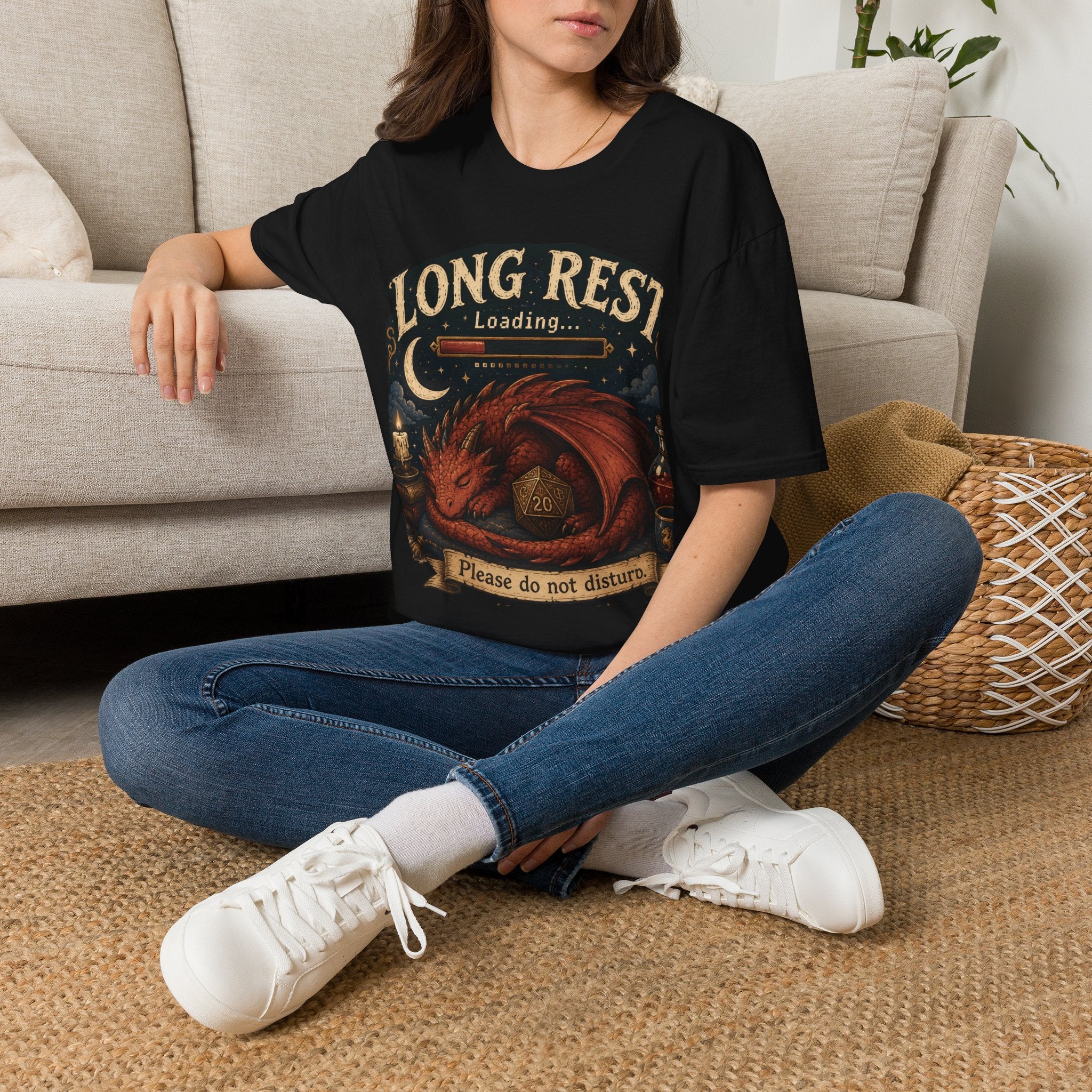 Long Rest Loading Dragon T‑Shirt