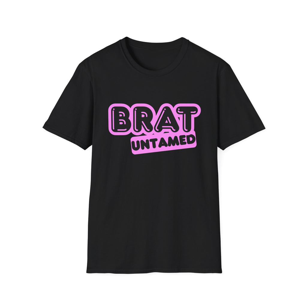 Brat Untamed T-Shirt — Bold Retro Graphic Tee for Teens & Trendsetters