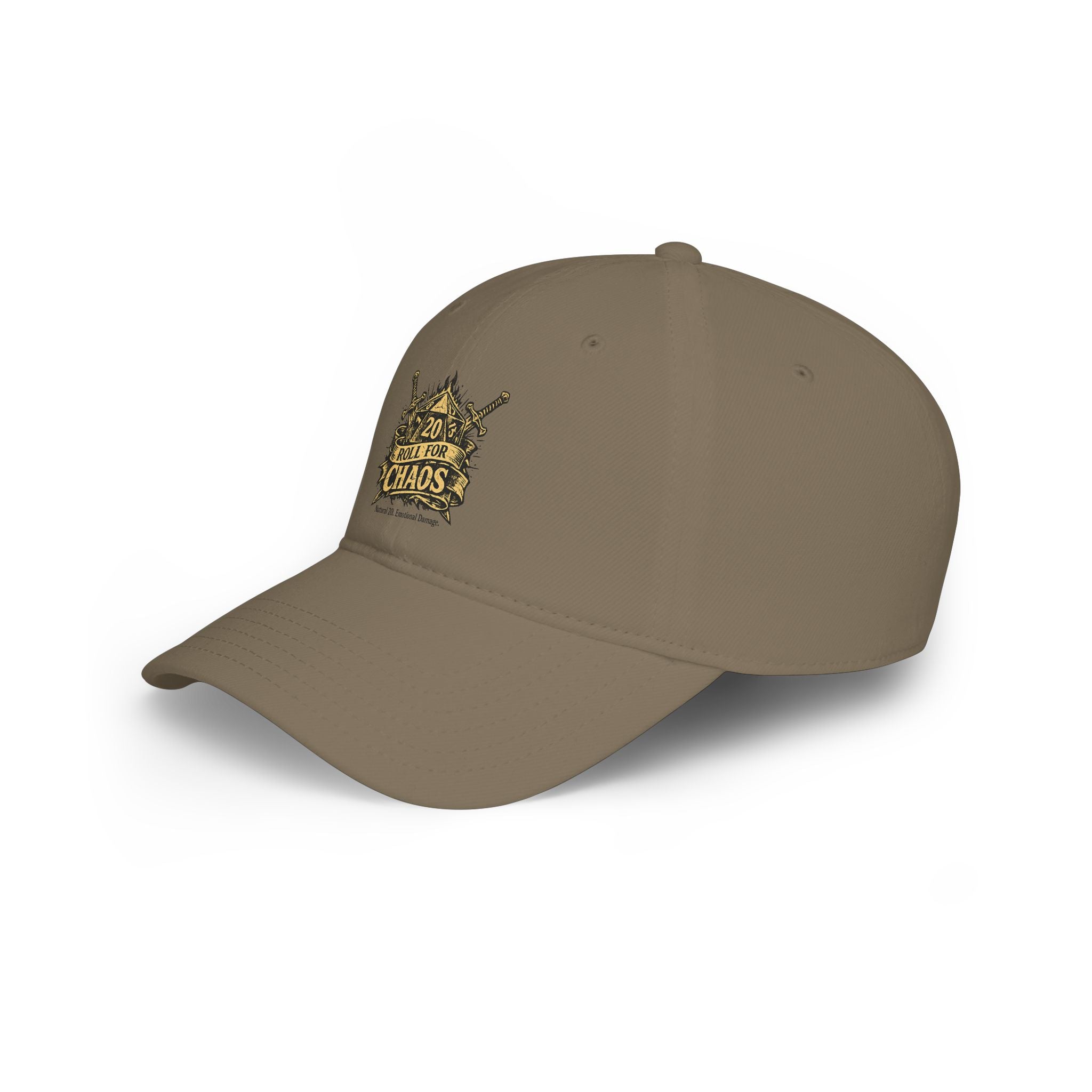 Roll for Chaos Hat | Funny D&D Baseball Cap | Dungeon Master Gift | Tabletop RPG Dad Hat | Gamer Hat | Natural 20 Fantasy Cap