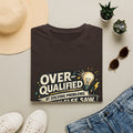 "Overqualified at Solving Problems Nobody Else Saw" Graphic Tee T-Shirt