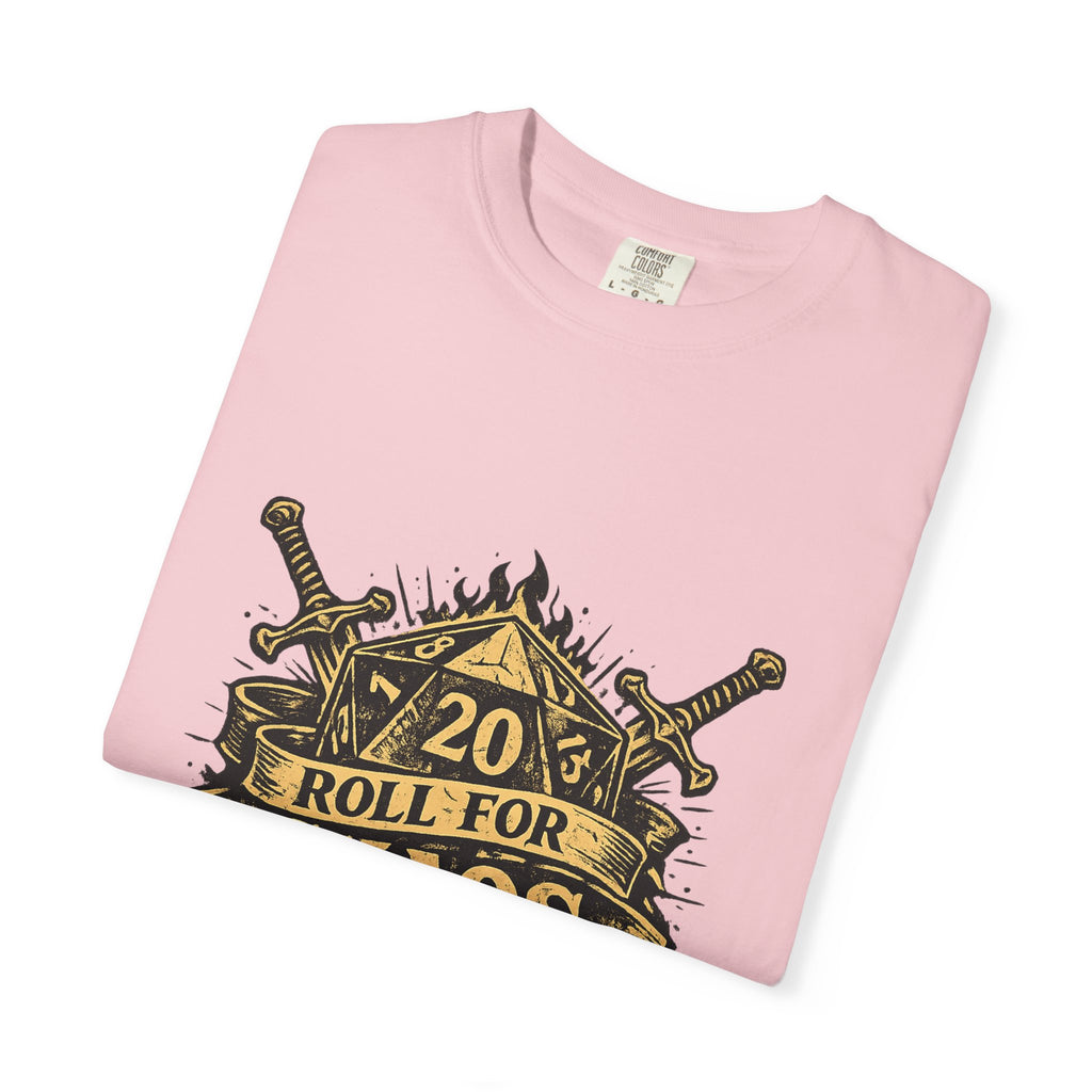 Roll for Chaos | D20 Gamer T-Shirt | Funny D&D Shirt | Tabletop RPG Tee | Natural 20 Emotional Damage | Gift for Dungeon Masters & Players