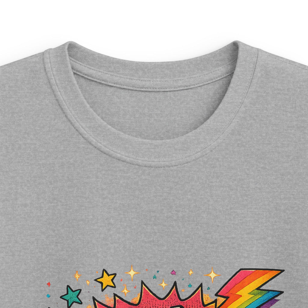 "Kindness Is My Superpower" Superhero Graphic Kids Tee- Super Girl