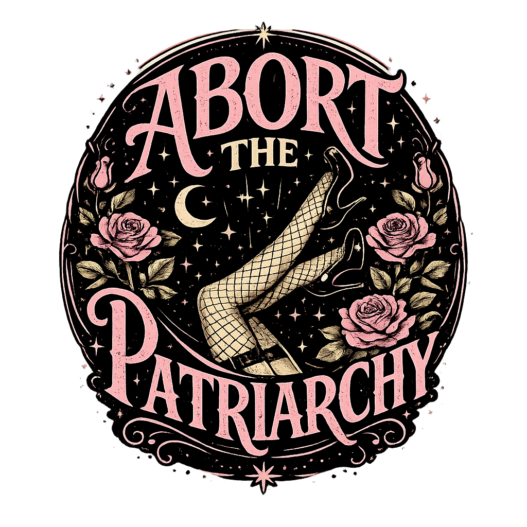 Abort the Patriarchy SVG | Feminist Vintage Gothic Design | Retro Witchy Graphic | Cricut & Silhouette Cut File | Digital Download