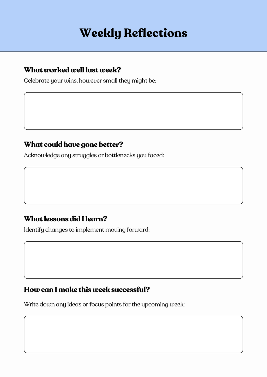 ADHD Weekly Planning Kit — Printable Planner for Neurodivergent Minds